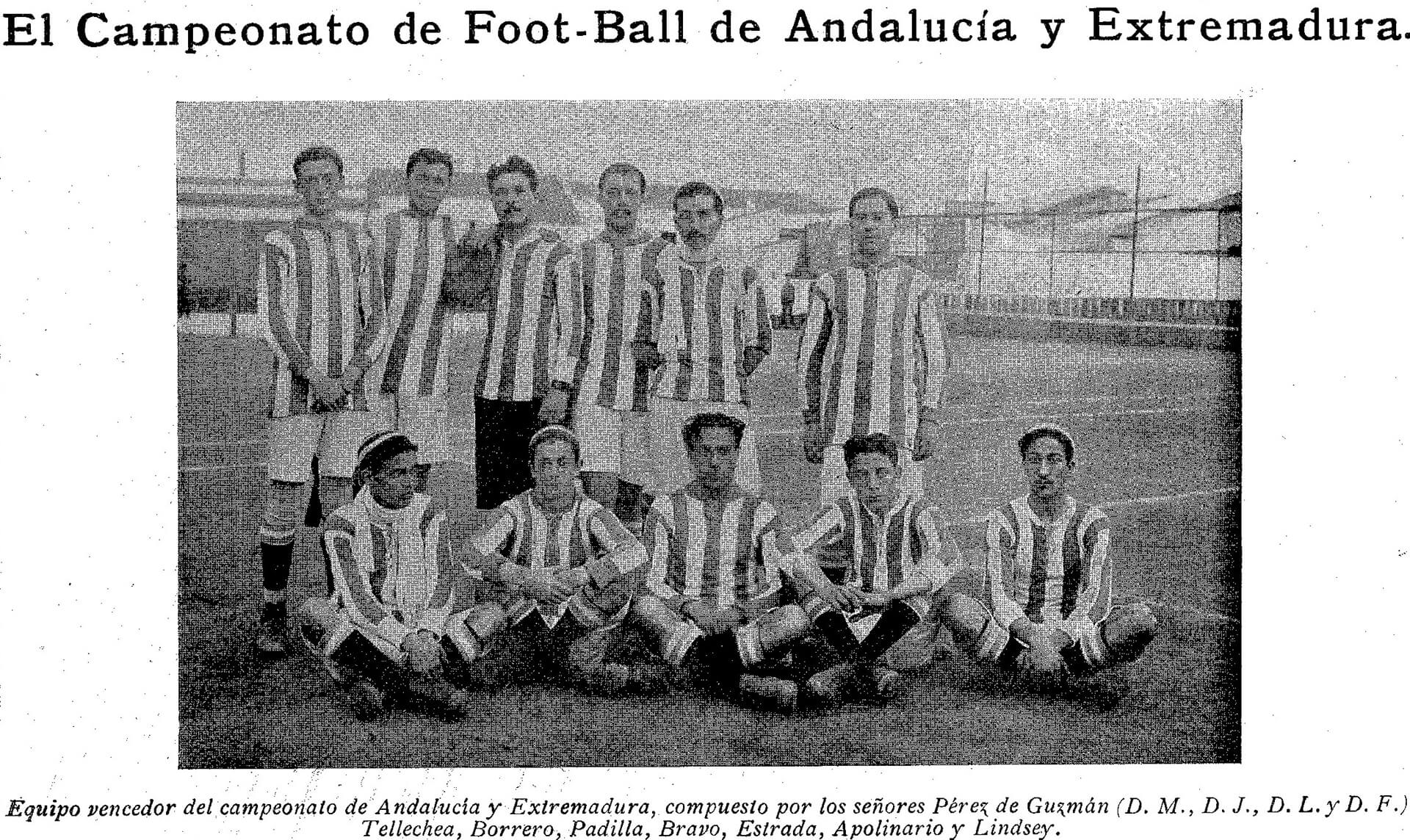 1910 Equipo y Copa en Los Deportes