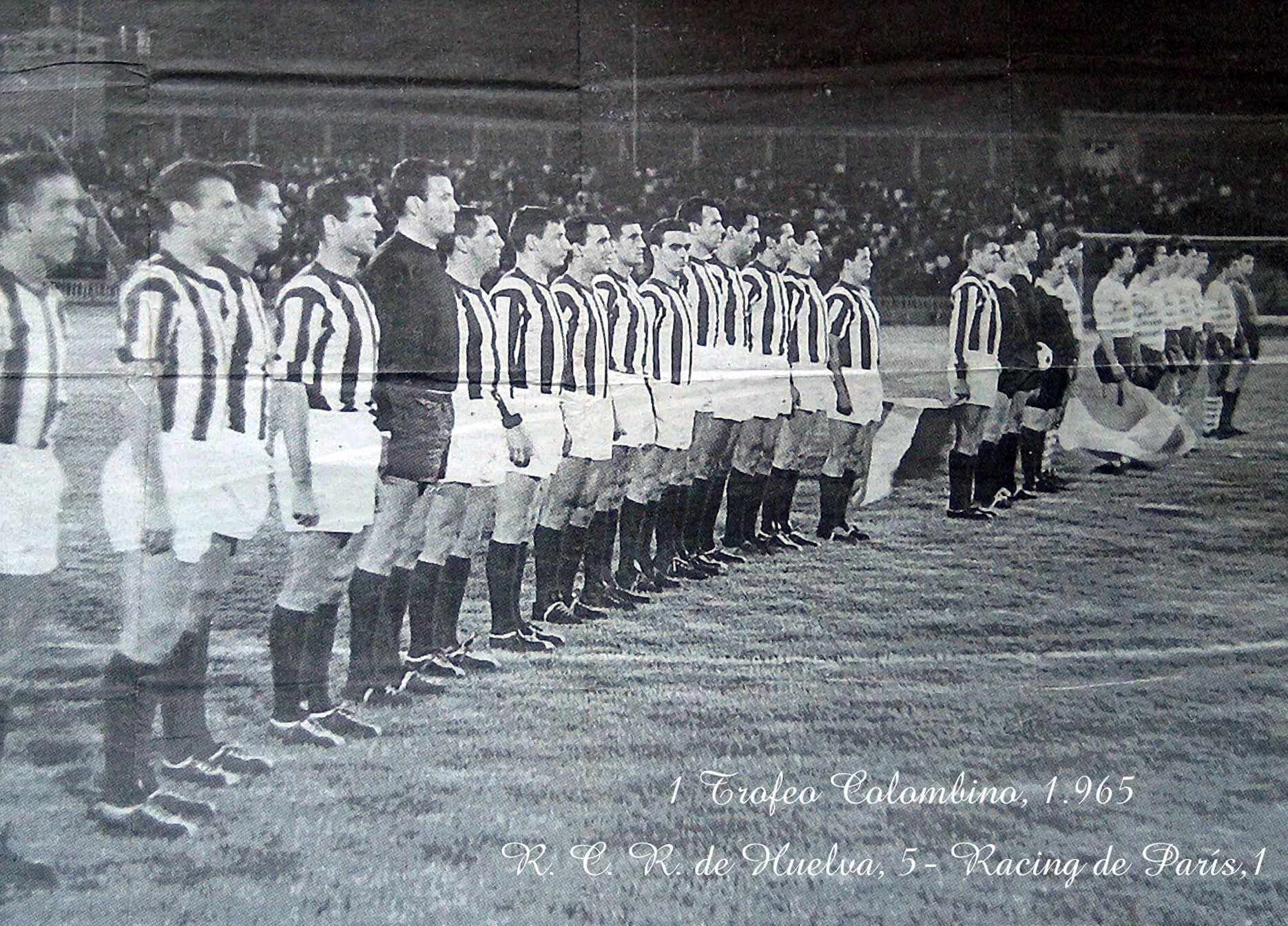 1965 primer partido trofeo colombino