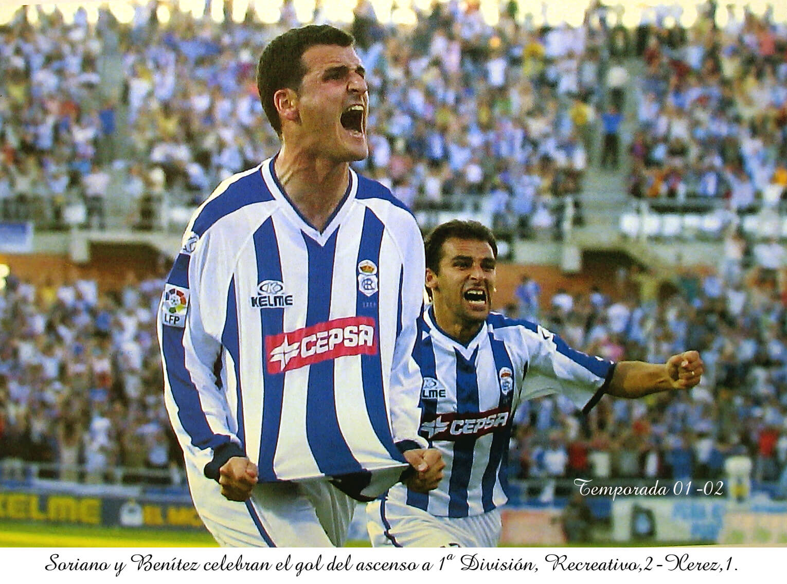 2002 Ascenso con gol de Soriano